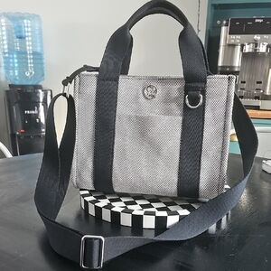 Lululemon Athletica Canvas Mini Tote Two Tone 4.5L